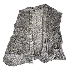 Torrid Marled Knit Oversized Open Gray Duster Cardigan Sweater Womens Size 4X